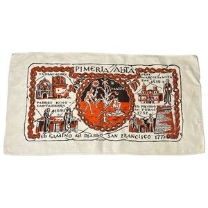 Harwood Steiger Pimeria Alta Linen Towel Vintage